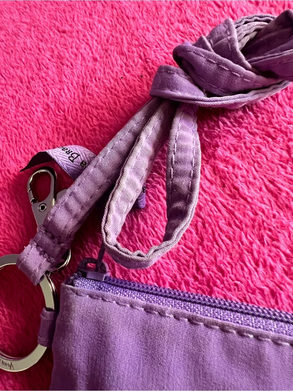 Mokara Orchid Zip ID Lanyard Combo Vera Bradley - Picture 2 of 5